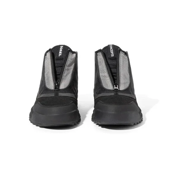 Sorel x Concepts ONA 718 Men's Size 9.5 Mid Top Zip Black Shoes Boots - Picture 3 of 5
